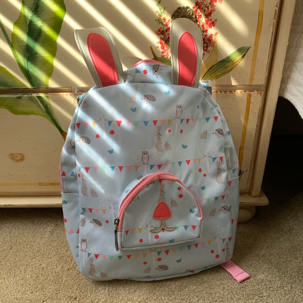 Brand new girls bunny backpack